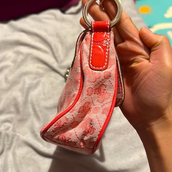 Beautiful Vintage Pink Shoulder Bag - Picture 7 of 14